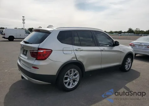 2012 BMW X3 xDrive35I from USA, damaged, VIN 5UXWX7C50CL736265